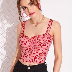 Heart cami top